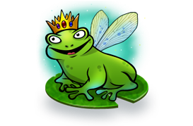 super lucky frog