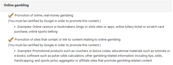 google casino annonser