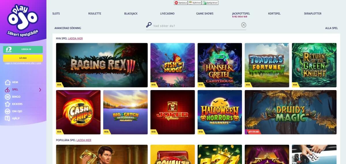 playojo spel