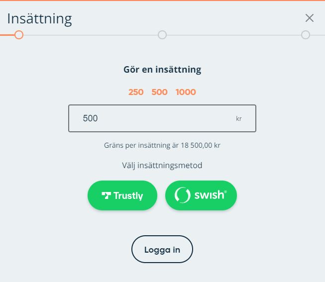 Speedy Casino betalning