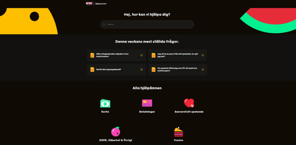 GoGo Casino Kundsupport-2