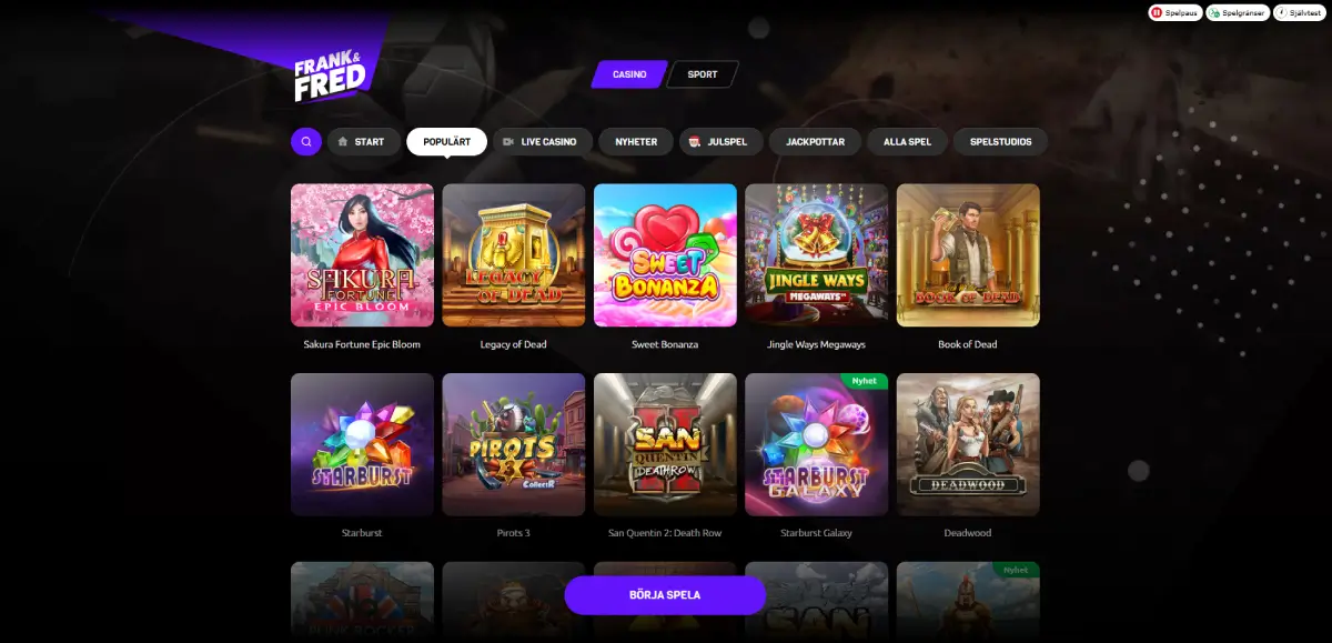 frank fred casino spel