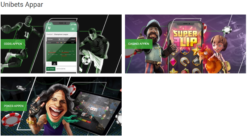 Unibet appar