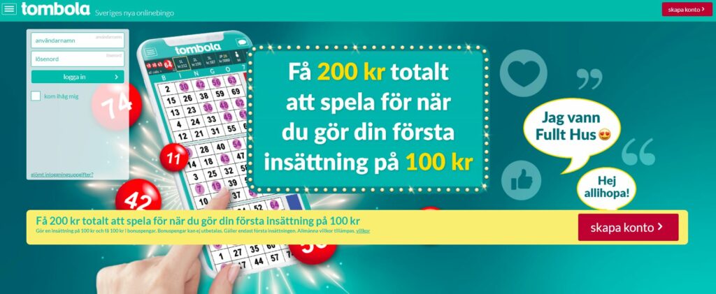 Tombola start