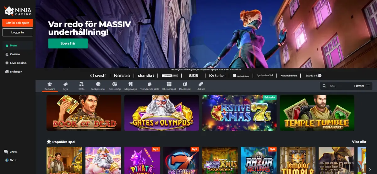 ninja casino