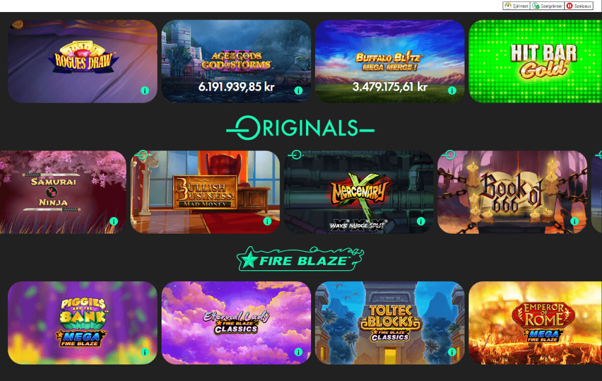 Bet365 Slots Page