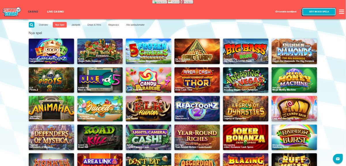 Turbo Casino Slots
