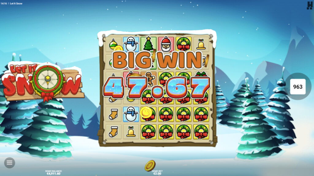 let it snow big win