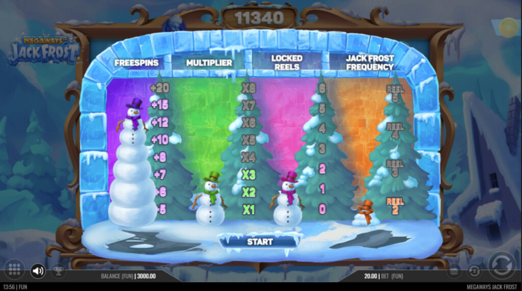 Jack Frost köp bonus