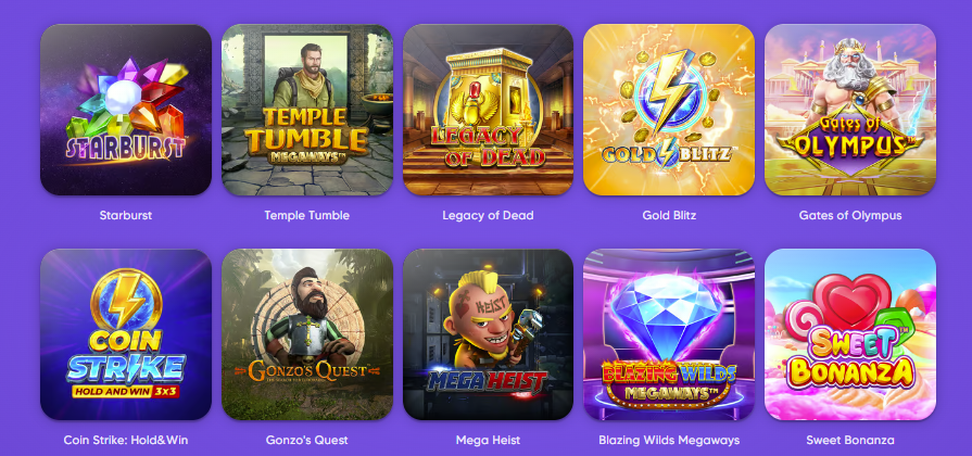 slots spel utbud