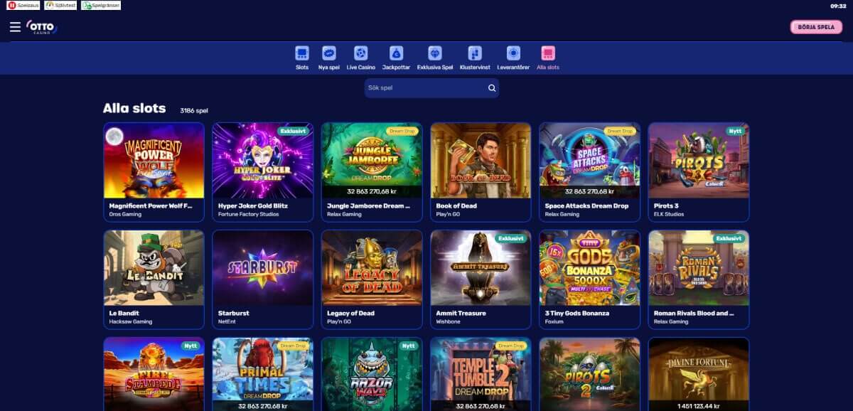 otto casino spel