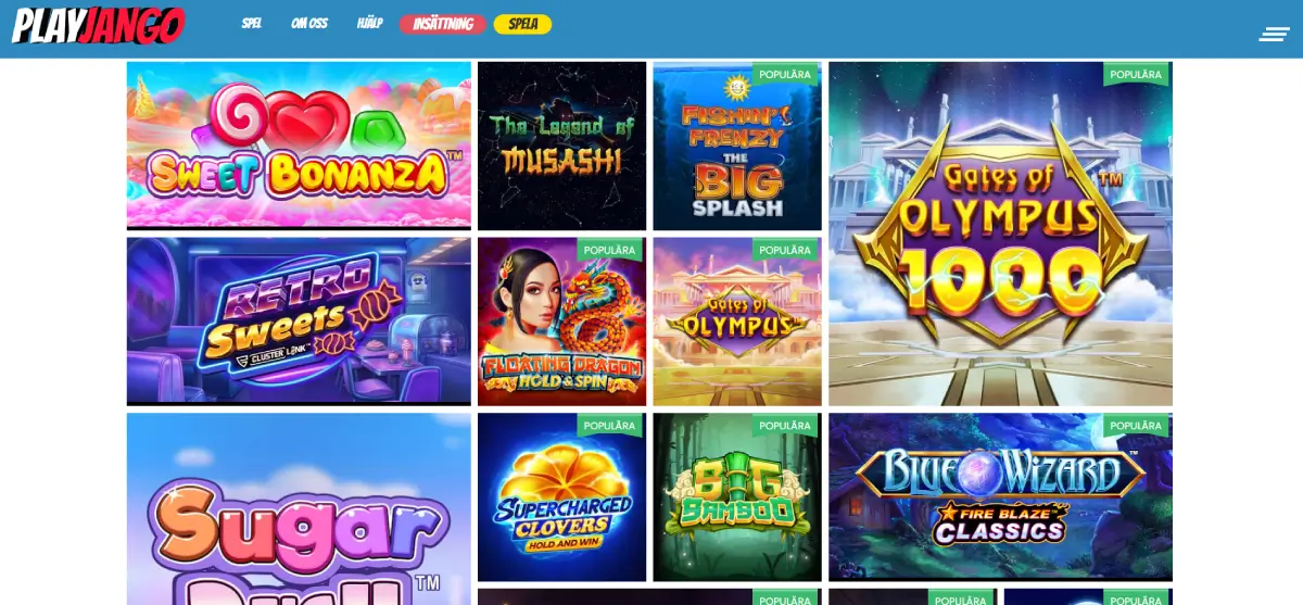 playjango spel