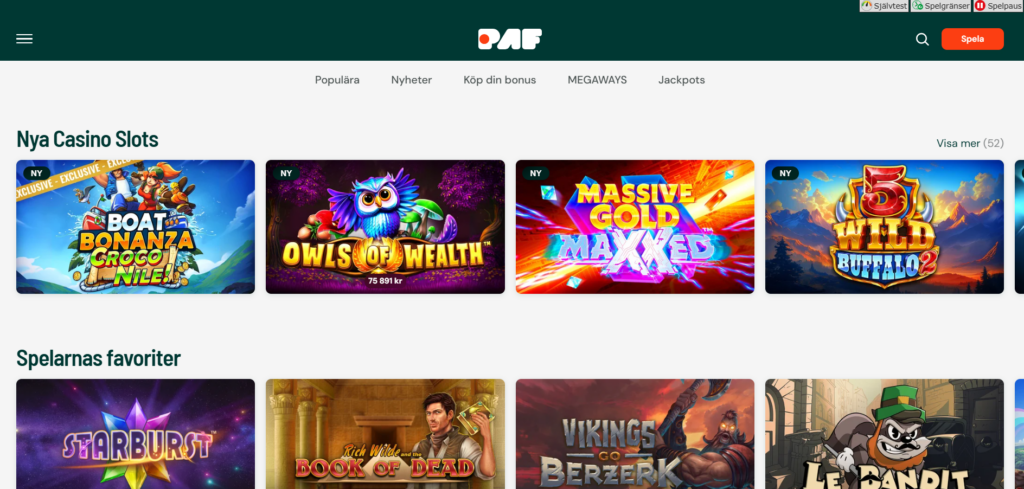 spel PAF
